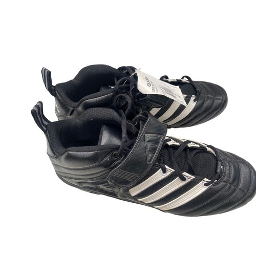 Adidas Grid Iron 3/4 D Football Cleats Black / White Size 10 New Floor Model - Picture 7 of 10