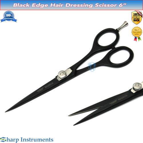 SHARP Edge Barber Scissors Hairdressing Shears Hair Cutting Salon Razor 6.0'' - Picture 8 of 23