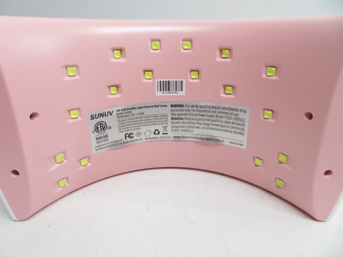 LAMPADA UNGHIE SUNUV 2 IN 1 UV LED SUN9C +VICOVI 9COLORS POLVERE UNGHIE * - Foto 3 di 6