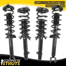 2009-2014 Acura TSX Front & Rear Quick Complete Strut & Coil Spring Assemblies