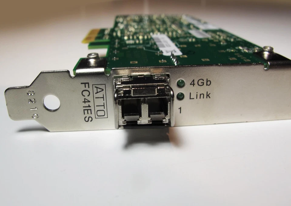 ATTO FC41ES 216V101C Rev D Fibre Network PCIe Card for Avid Unity - Excellent - Image 3 of 4