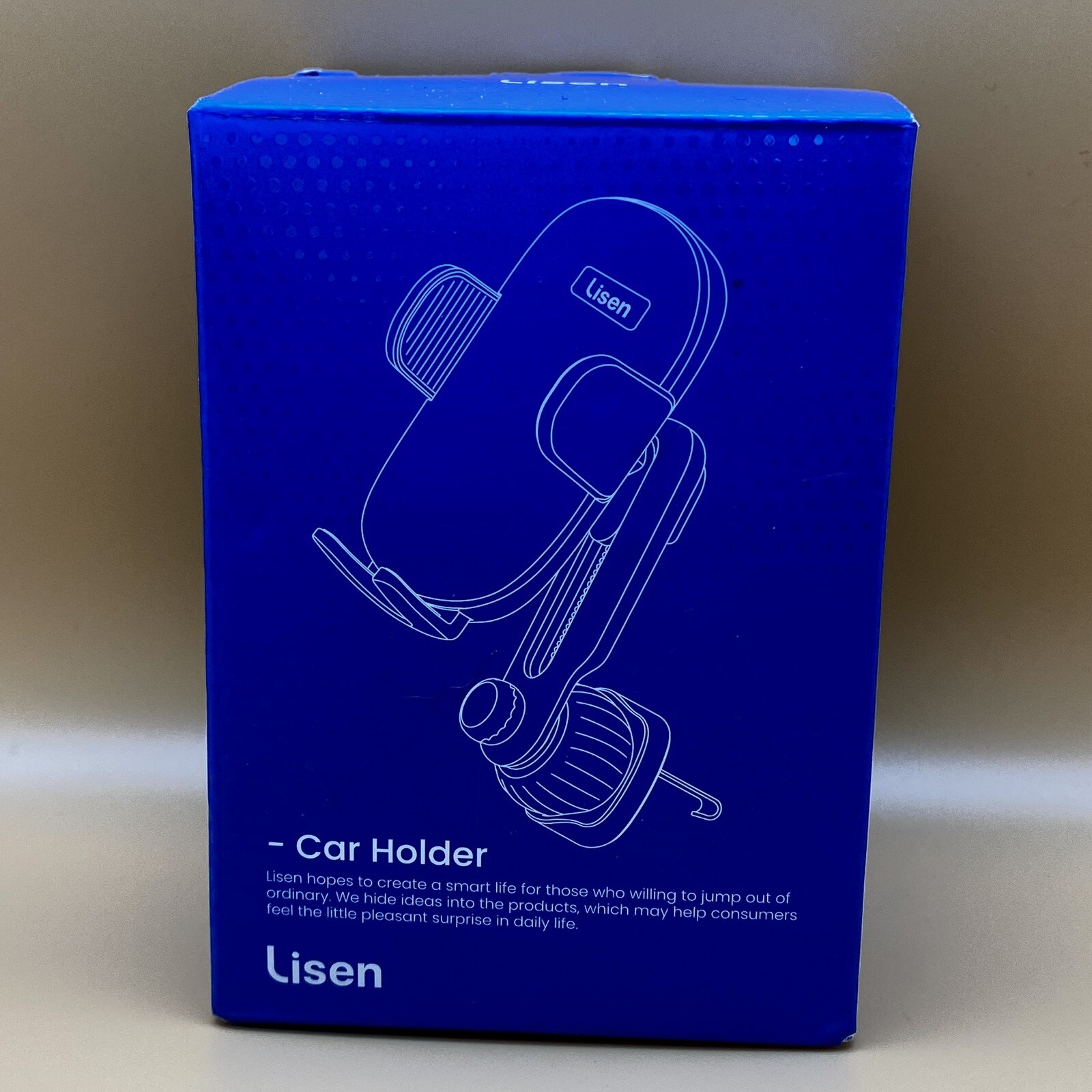 Car Phone Mount Holder Adjustable Clip Car Air Vent Holder Cradle For Cell Phone-image