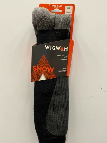 Wigwam Schneesirocco Ski- und Snowboardsocken brandneu Größen S, M, L, XL Made in den USA - Bild 2 von 5