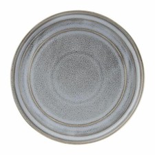 Olympia Cavolo Charcoal Dusk Flat Round Plates - Grey Porcelain 220 mm Pack of 6