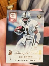 2015 Donruss Elite Inserts Passing the Torch Card #4 Amari Cooper/Tim Brown 