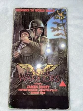 Vintage VHS Eagle Crest Video Eagle Warriors  WWII Rare OOP HTF Read Below