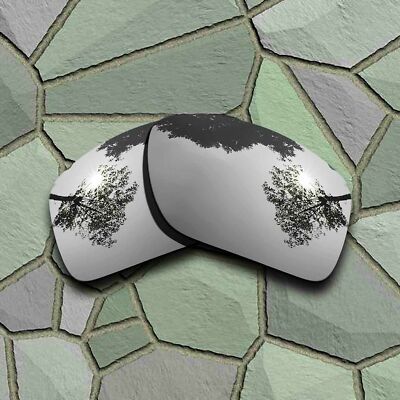 US Chrome Titanium Polarized Lenses Replacement For-Oakley Triggerman