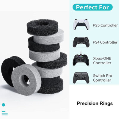 Ps4 Controller Motion Sticks Ps4 12in1 Precision Rings Aim Assist