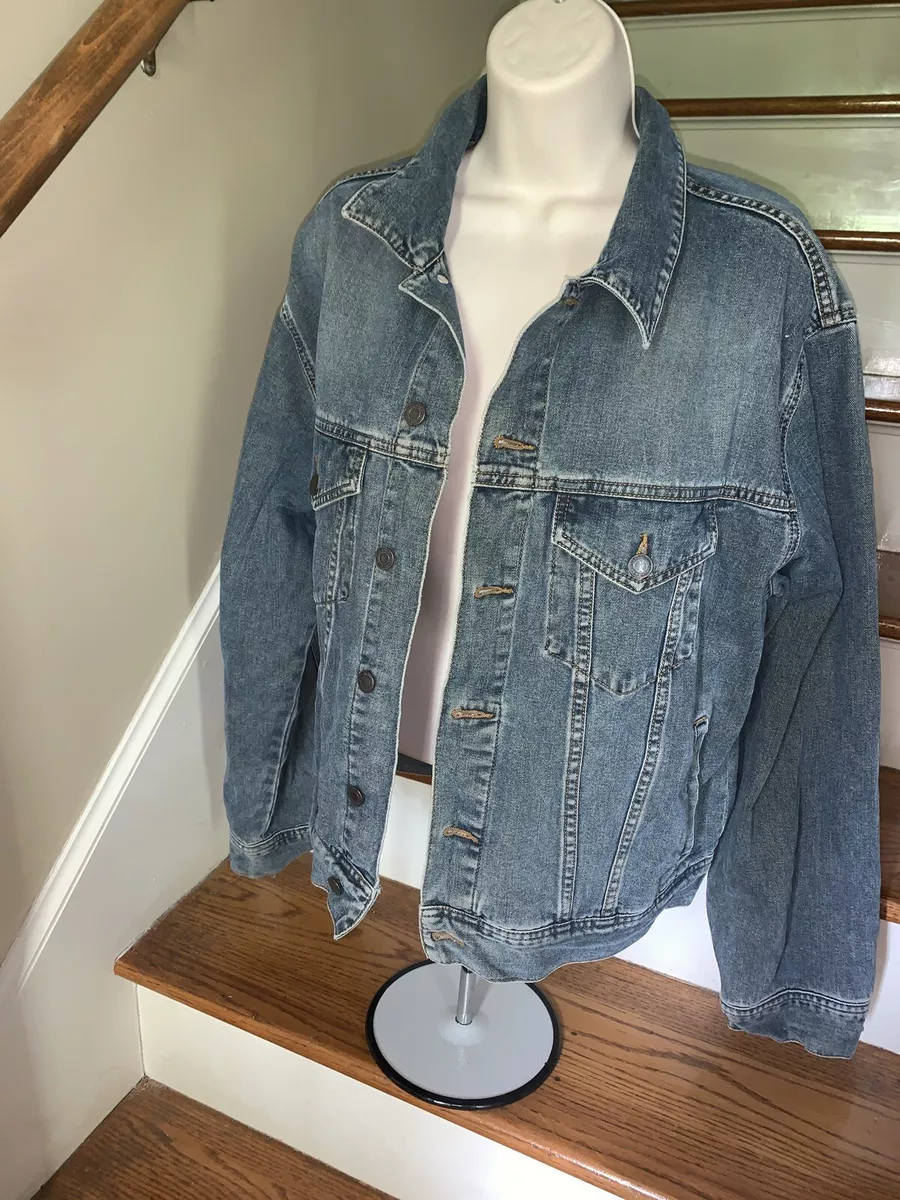 American eagle outfitters deals men's denim jacket