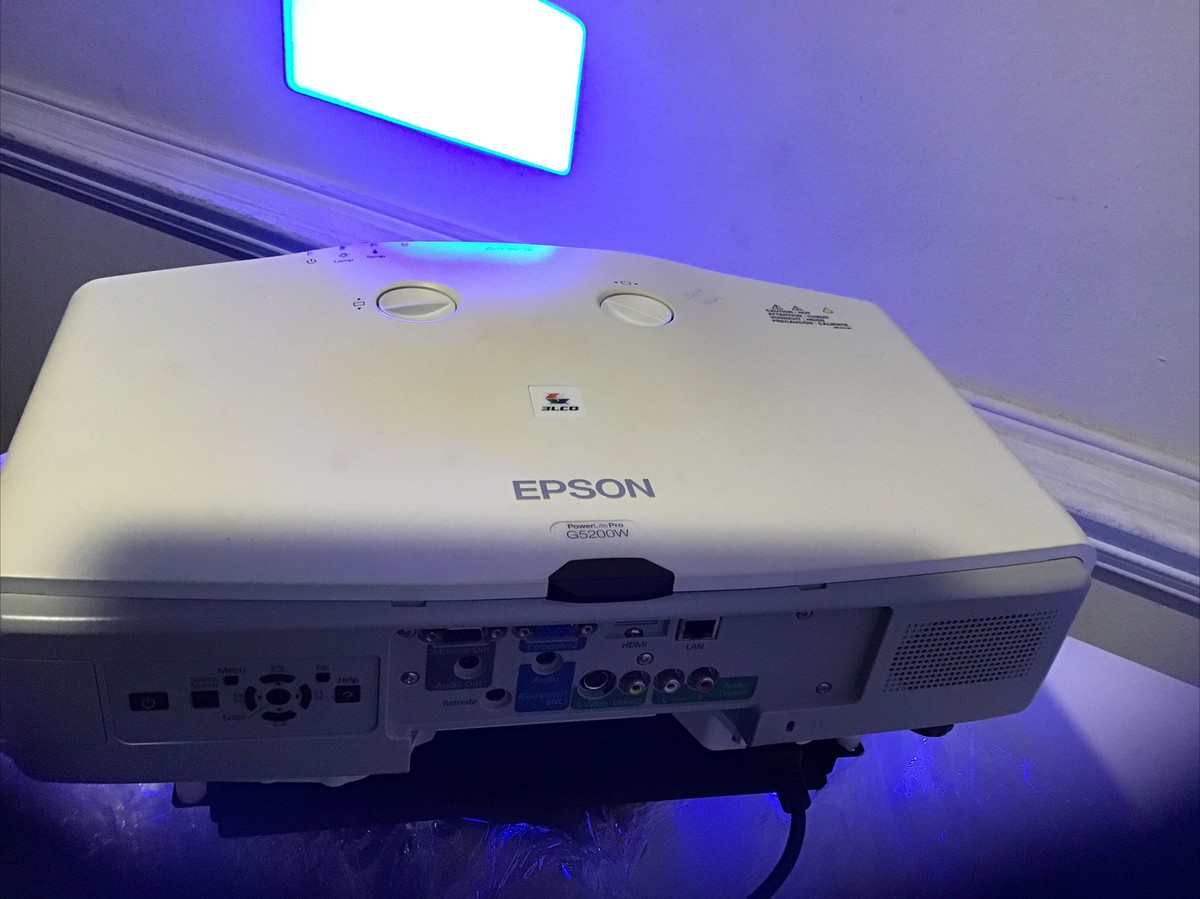 Epson Powerlite Pro G5200W Projector | eBay
