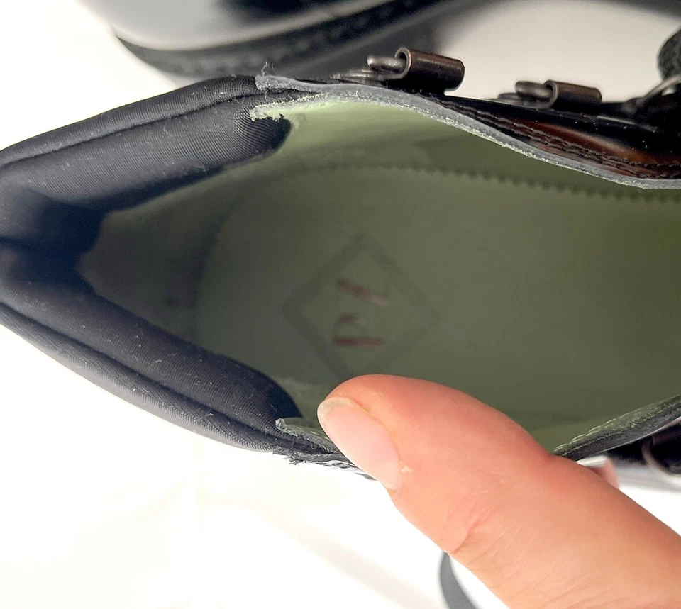 Boots Pal Zileri Scarpe Stivali Anfibi   42 - 8 - Pelle nera - Black Leather Foto 4 de 4