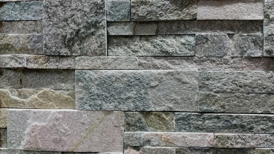 Naturstein Schiefer Wandverblender Wengé braun Riemchen Klinker 180x350mm - Bild 4 von 4