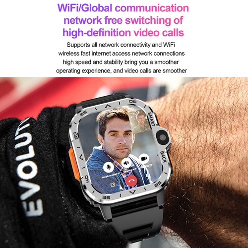Smart Watch Military Men Sport Heart Rate Fitness Tracker GPS Wifi Wristwatch AU - Picture 5 of 15