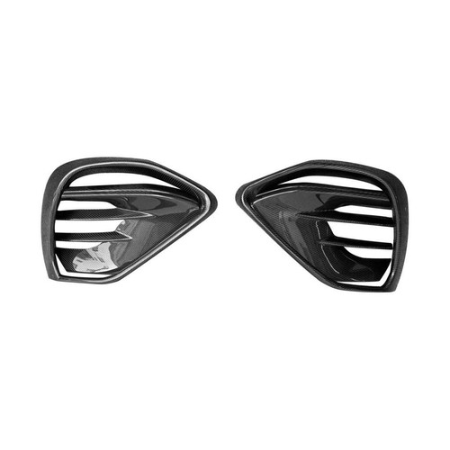 Cubierta de ventilación de aire aleta delantera carbono 24up para Mercedes W167 GLE63 GLE cupé SUV 24UP - Imagen 10 de 11