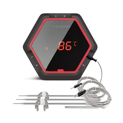 INKBIRD Bluetooth Rechargeable Meat Thermometer Grill Meat Oven Weber Food Probe