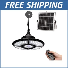 136 LEDs Solar Shed Light with Remote - Day & Night Versatile Illumination