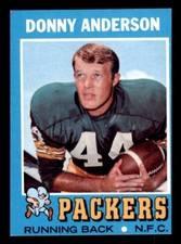 1971 Topps Football #162 Donny Anderson EX/MT *d2