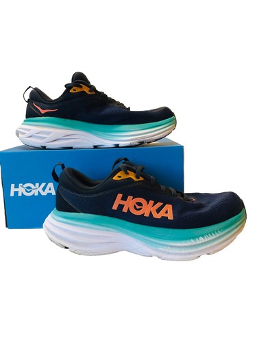 Hoka One One Bondi 8 – Outer Space/ Bellwether Blue Damen Laufschuhe 8D