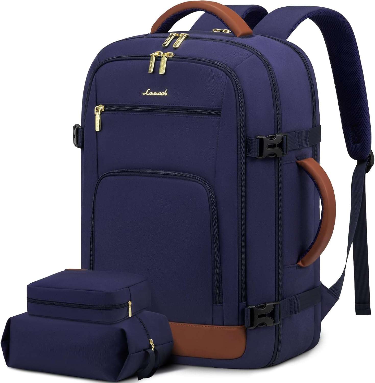 Travel Backpack for Women Flight Approved, 40L Large Carry on Backpack, Personal-image