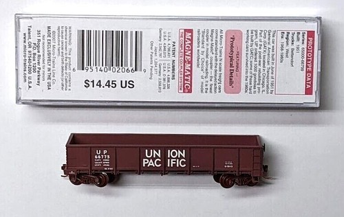MTL Micro-Trains 08300010 Union Pacific UP 66775 G-50-13 40' góndola de fondo descendente | Zustand: New