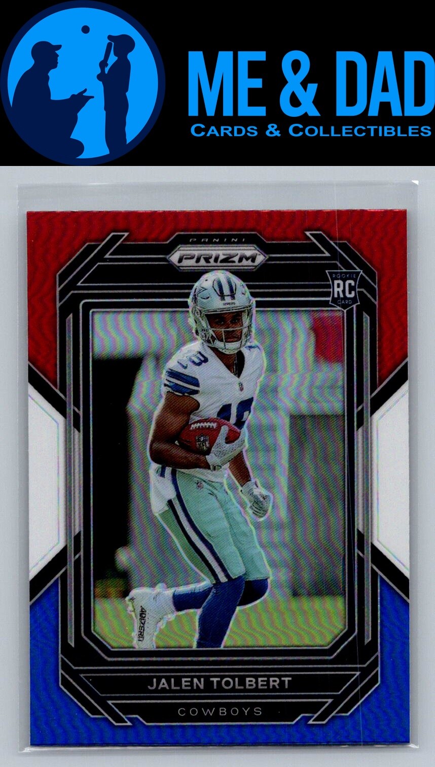 2022 Panini Prizm RWB #333 Jalen Tolbert