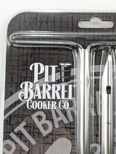 (4-Count) Pit Barrel Cooker Vertical Hanging Skewers Stainless Steel 15" NEW - Picture 4 of 10