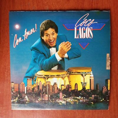 Coco Lagos & Orquesta   Con Amor [1989] Vinyl LP Latin Salsa Cama Y Mesa