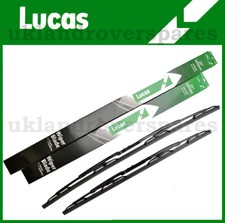 FRONT OEM LUCAS WIPER BLADES BMW 5 SERIES `E39`- 95 > 03 PAIR - 21" & 26" BLADES