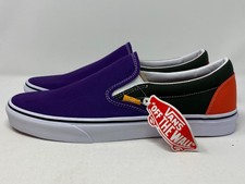 violet slip on vans