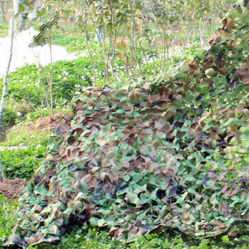 SURPLUS harbourage SINGLE FOLIAGE CAMOUFLAGE NET WOODLAND CAMO -300 CM * 300 CM - Picture 3 of 12