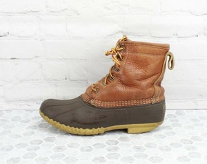 shearling lined duck boots womens