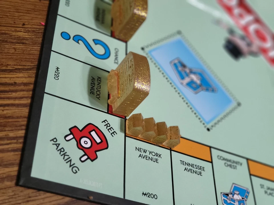 Custom Made Monopoly Houses And Hotels - Image 3 of 4