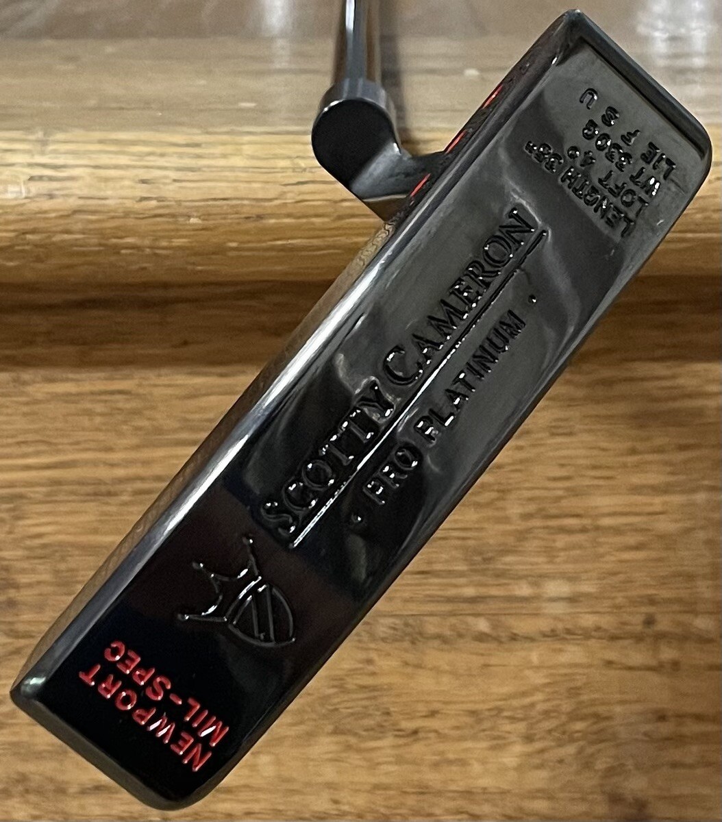 Scotty Cameron Platinum Newport Mil-Spec Putter - MINT