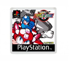 MEGAMAN BATTLE & CHASE PLAYSTATION PSX FRIDGE MAGNET IMAN NEVERA