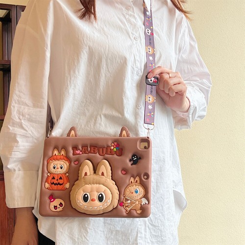For iPad A16 Air 11 inch M3 2025 Kid Shockproof Stand Handle Soft Case Cover - 第 5/20 張圖片