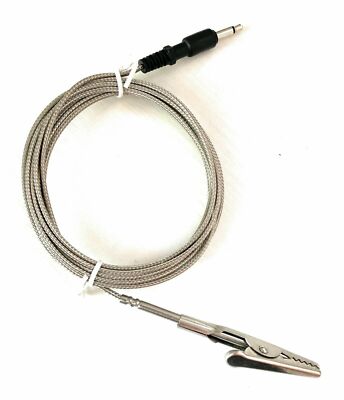 Flame Boss High Temperature Pit Probe with Straight Plug (Black)
