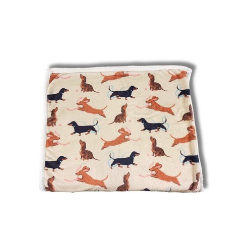 Fleece Blanket Dog Dachshund Pug Labrador Spaniel Cockapoo French Bulldog Gift - Picture 3 of 23