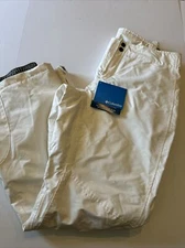 NWT Columbia Bugaboo II Omni-Tech White WK0924 Women's Snow Pants Size LG