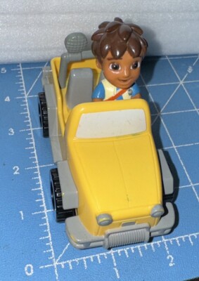 Go Diego Go Yellow Jeep Truck Vehicle 2008 Viacom DecoPac