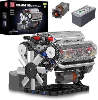 Mould King 10088 V8 Engine TECHNIK 535 TEILE NEU OVP
