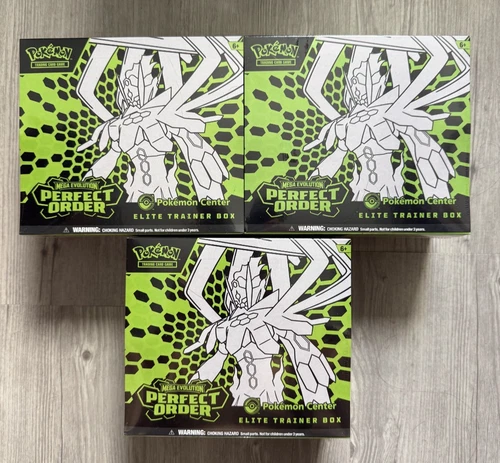 Pokemon Center Perfect Order Elite Trainer Box ETB Sealed