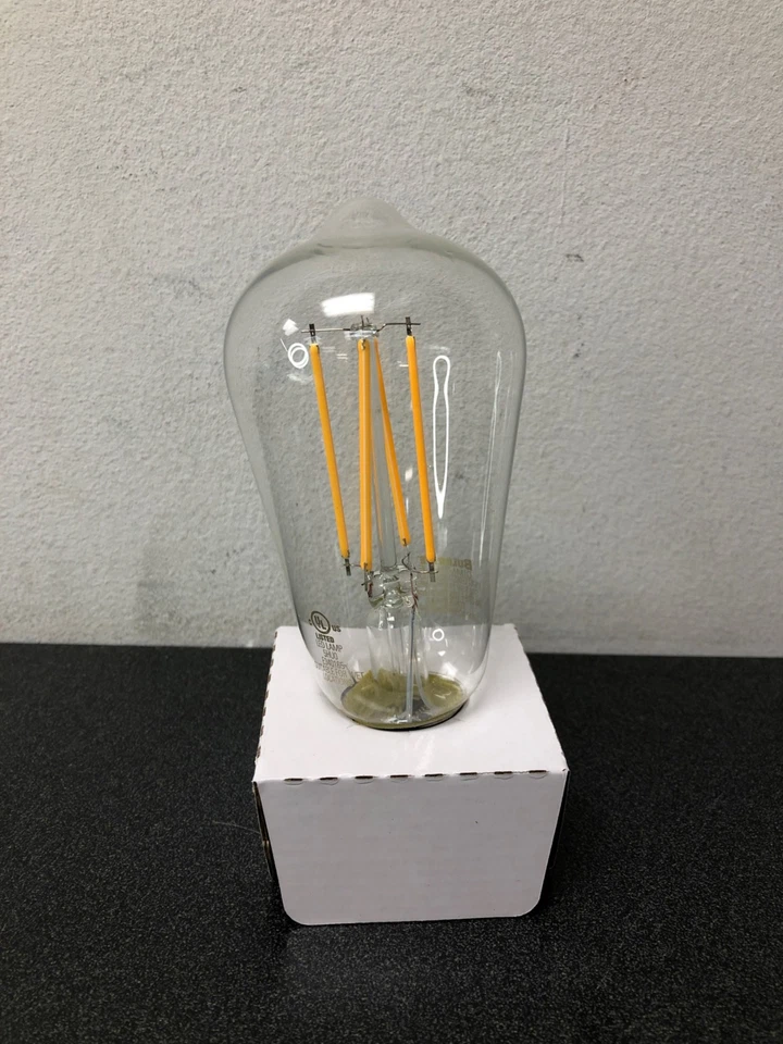 Bulbrite 776767 Edison Style Antique Filament LED Light Bulb - 8W 2700K JA8 - Image 2 of 4