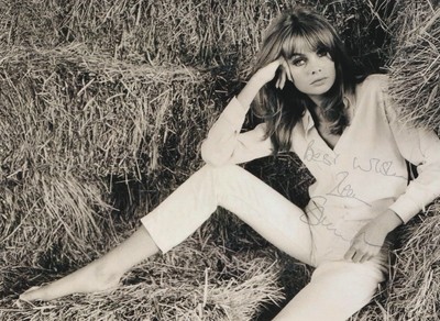 Jean Shrimpton handsigniertes 7x5 Zoll Foto Model