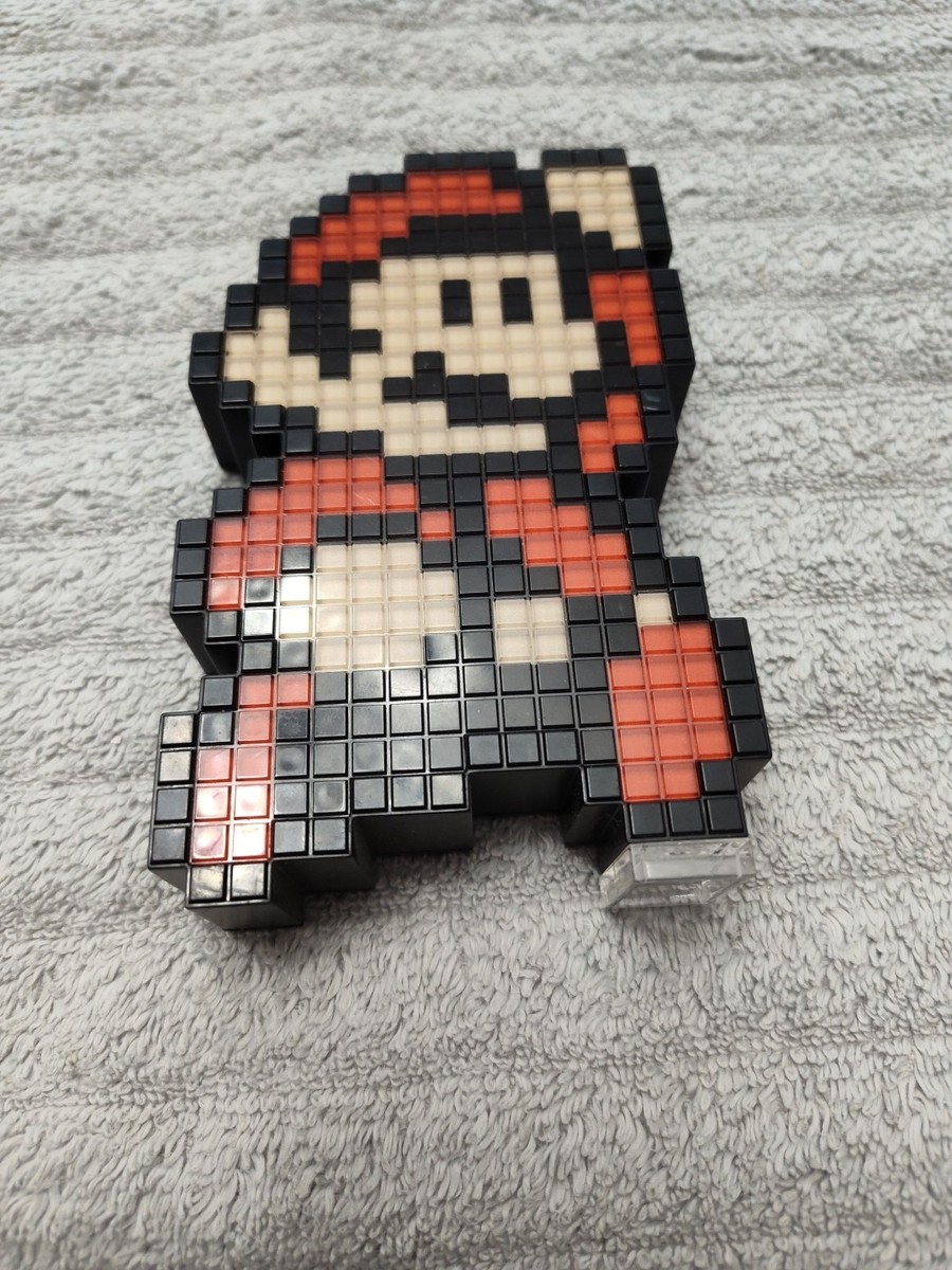 PDP Pixel Pals Super Mario Bros. 3 001, Light Up Figure Statue, 8