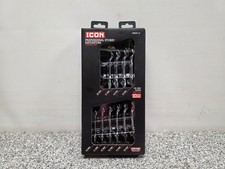 Icon Wrstm-10 Metric Professional Stubby Ratcheting Wrench Set Icon Wrstm-10 Metric Professional Stubby Ratcheting Wrench Set