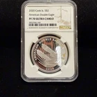2020 Cook Islands American Double Eagle NGC PF 70 Ultra Cameo 1/2 Oz Fine Silver