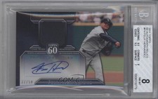2011 Topps Topps 60 Auto Relics 37/50 Felix Hernandez #T60AR-FH BGS 8 Auto 0a6