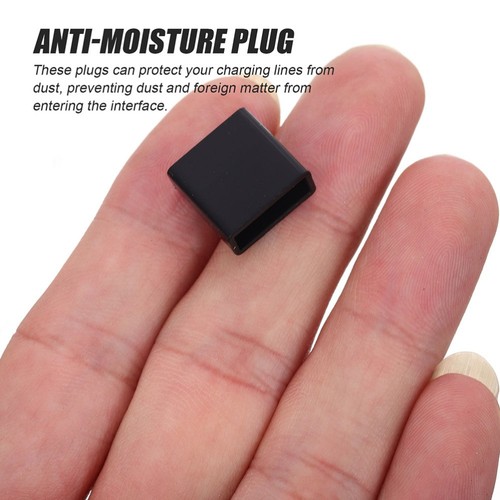 30 Pcs Staubschutzhaube USB-Schutzhülle Staubstecker Für Ladeanschluss - Photo 7/12