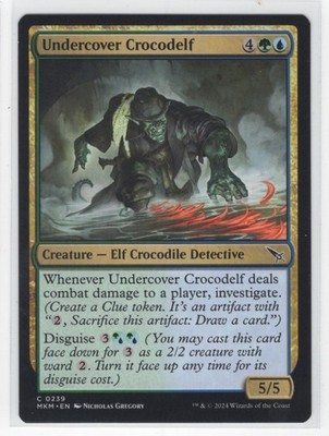 #239 2024 Magic Murders at Karlov Manor Undercover Crocodelf Common
