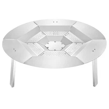 Fire Pit Heat Deflector For Solo Stove Yukon 27 In Bonfire Stainless Steel